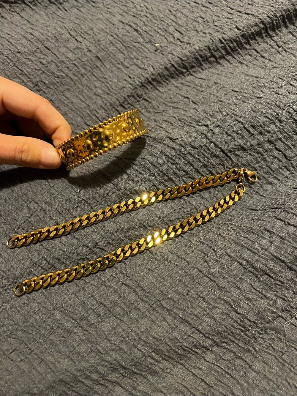 Gold filled bracelet bundle